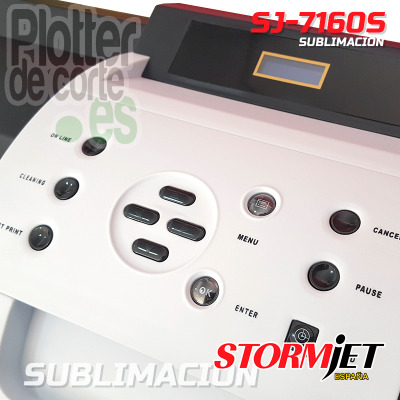 Impresora de sublimacion en gran formato StormJet